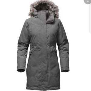 Northface Heather Grey Parka